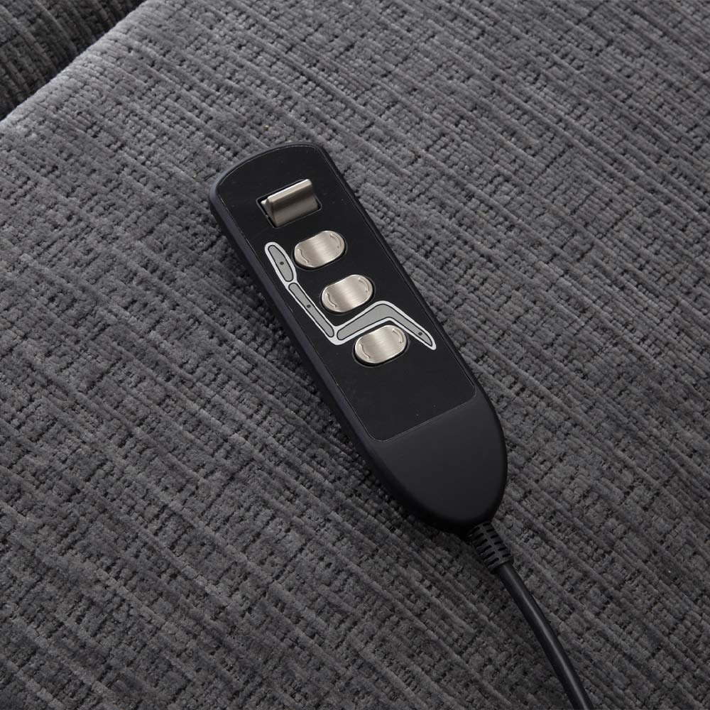 4468 Stockton Lift Chair in 3300-05 Badge Charcoal by Franklin Corp up to 500#