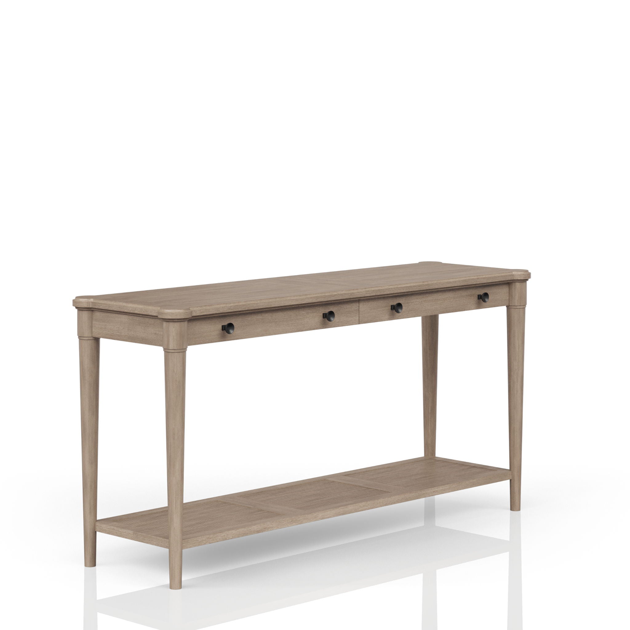 Citrus Heights - Sofa Table With Cane - Sand