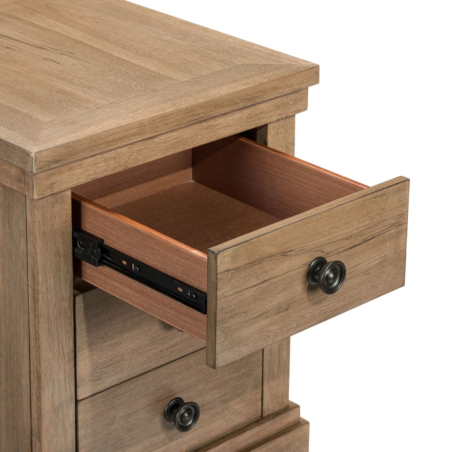 Haven Hills - Chairside Table - Camel Beige