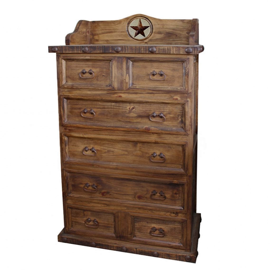 #1 Laredo Oasis Rustic Bedroom Collection with Marble Star by Rustico Sierra