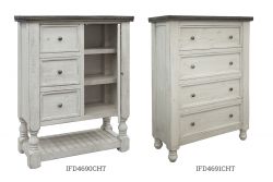 4690 STONE Model: IFD4690BEDROOM Collection