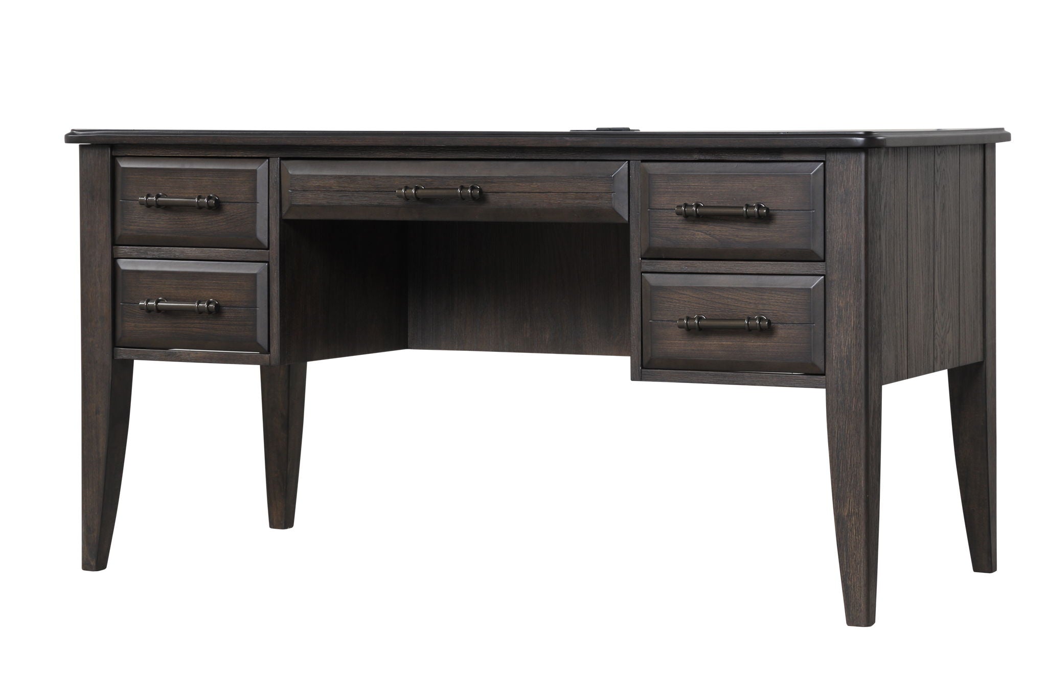 Bellamy Lane - 5 Drawer Desk - Mahogany