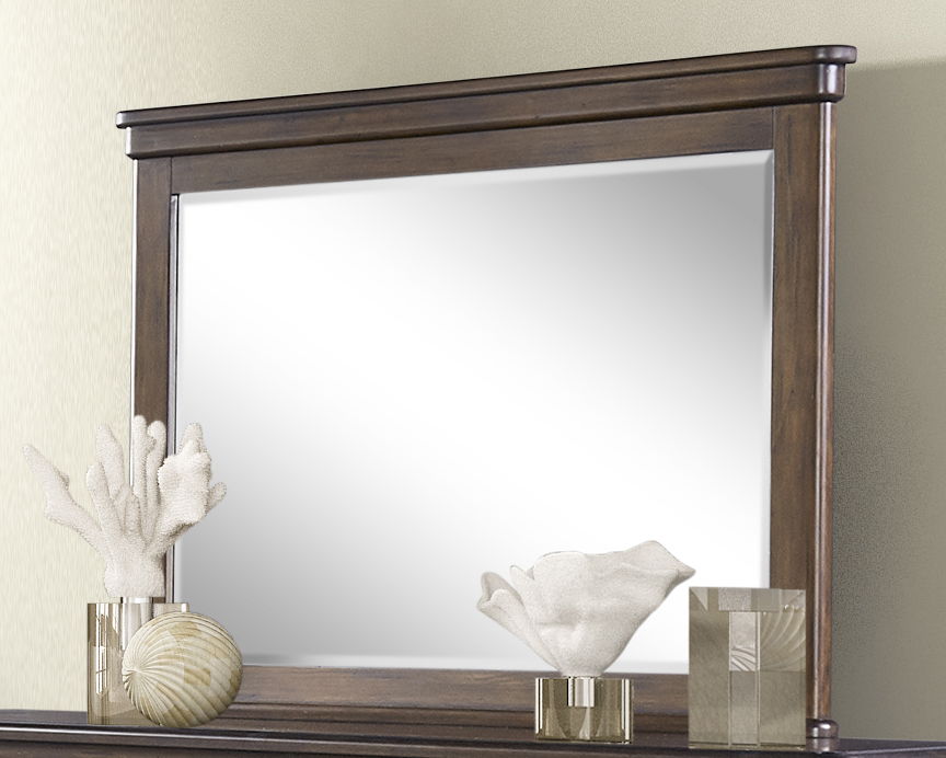 Danville - Landscape Mirror - Spice Brown