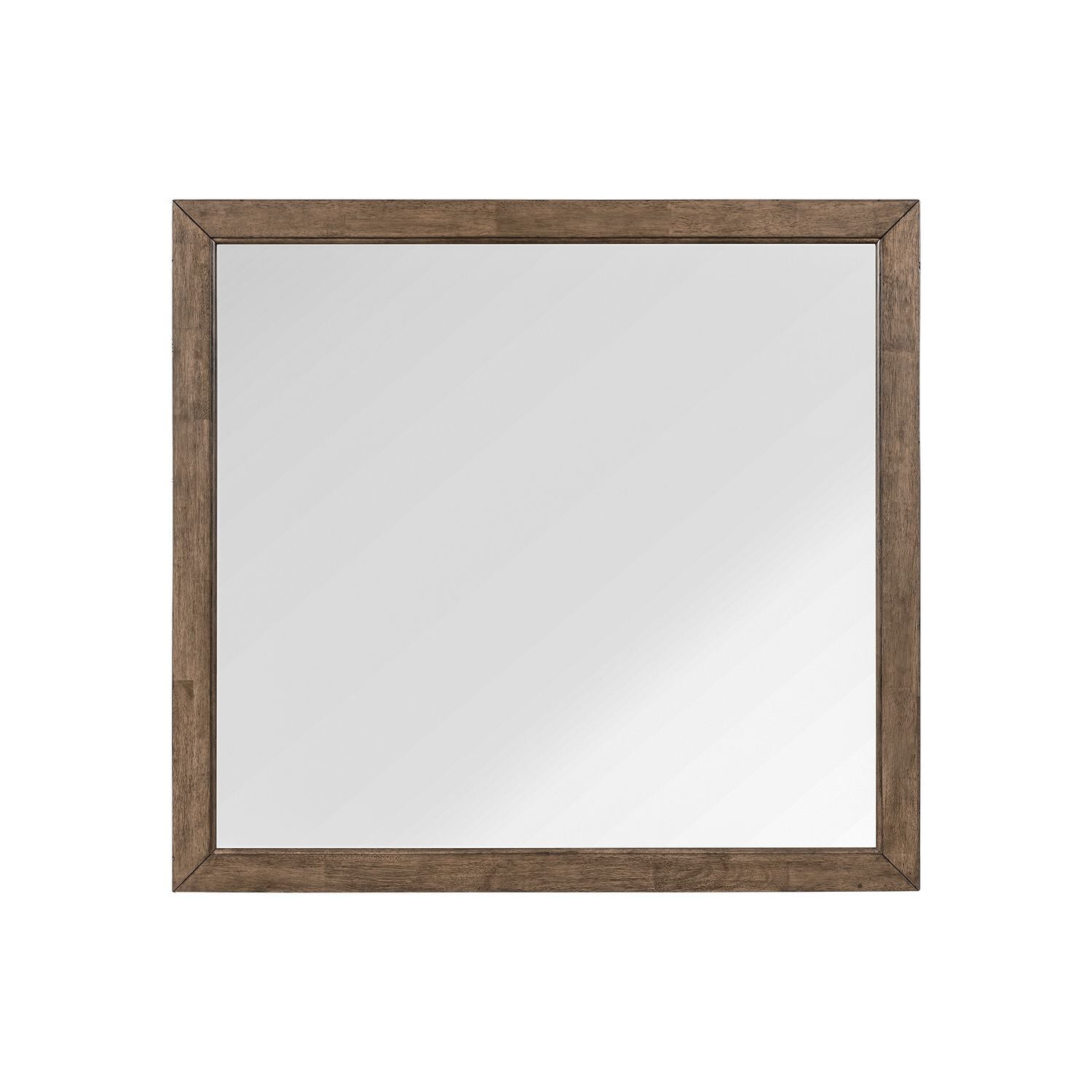 Shaker Lakes - Landscape Mirror - Brown