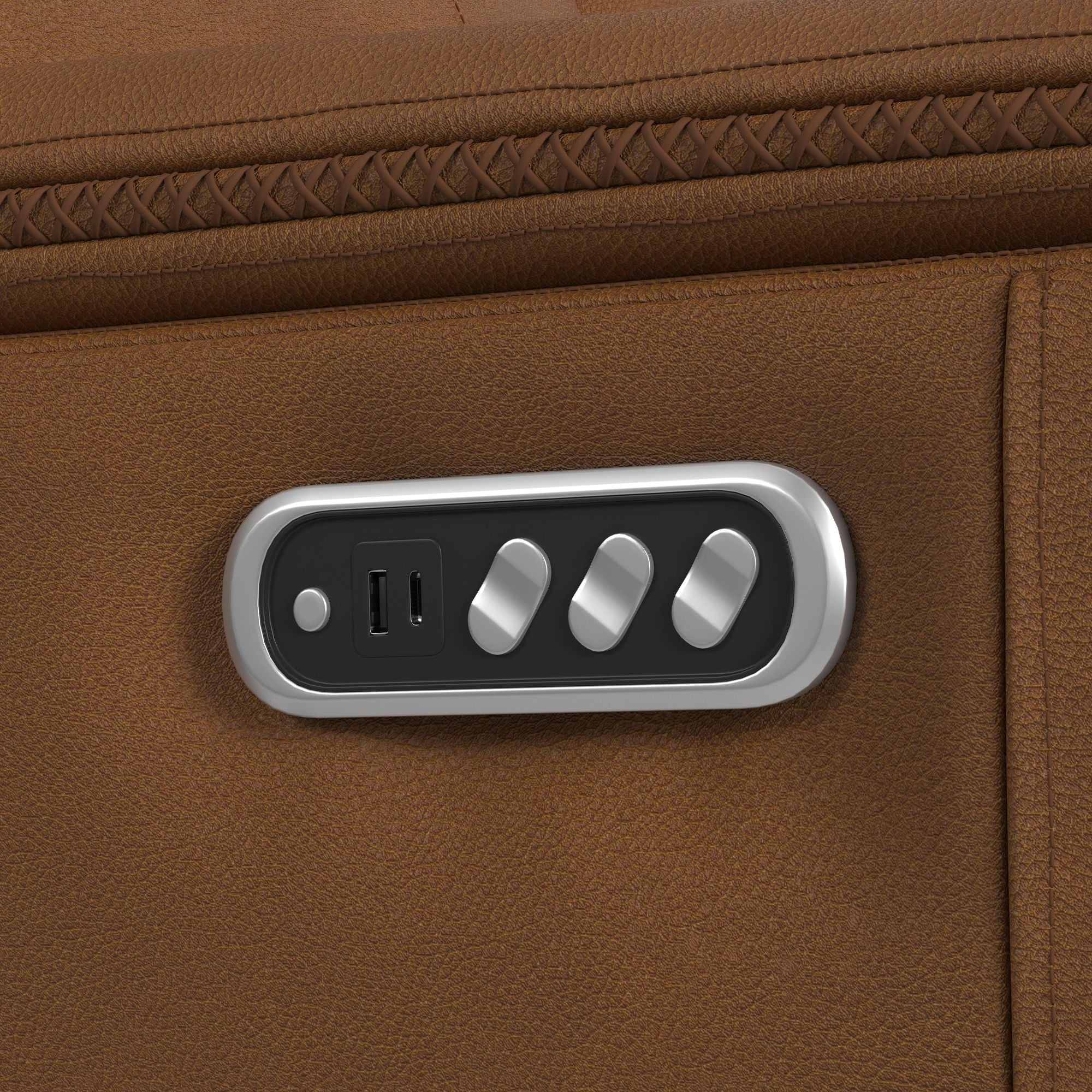 Mustang - P3 Sofa With DDT, Wireless Chargerin