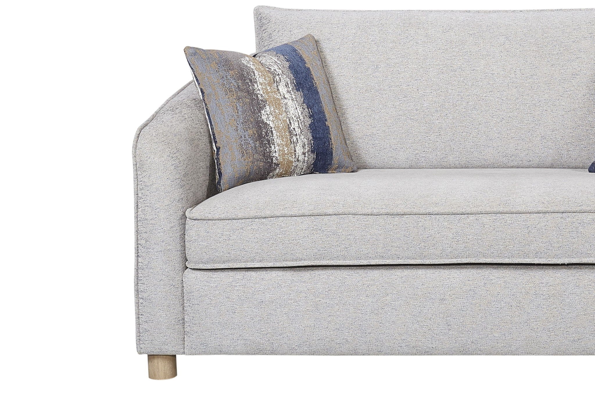 Trilogy - Loveseat - Pearl Silver