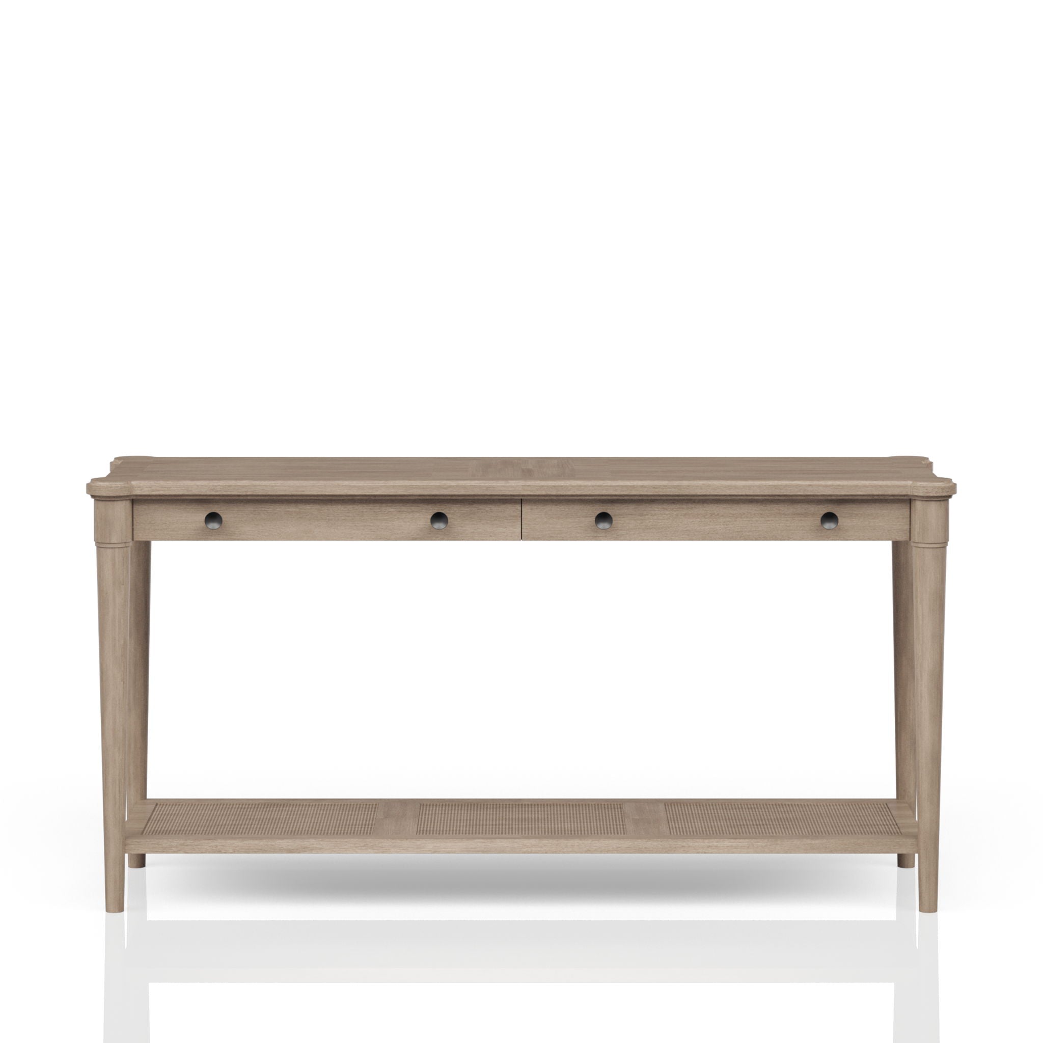Citrus Heights - Sofa Table With Cane - Sand