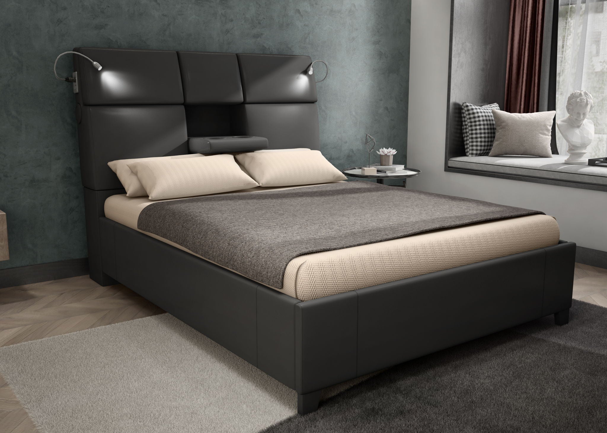 Calypso - Upholstered Bed