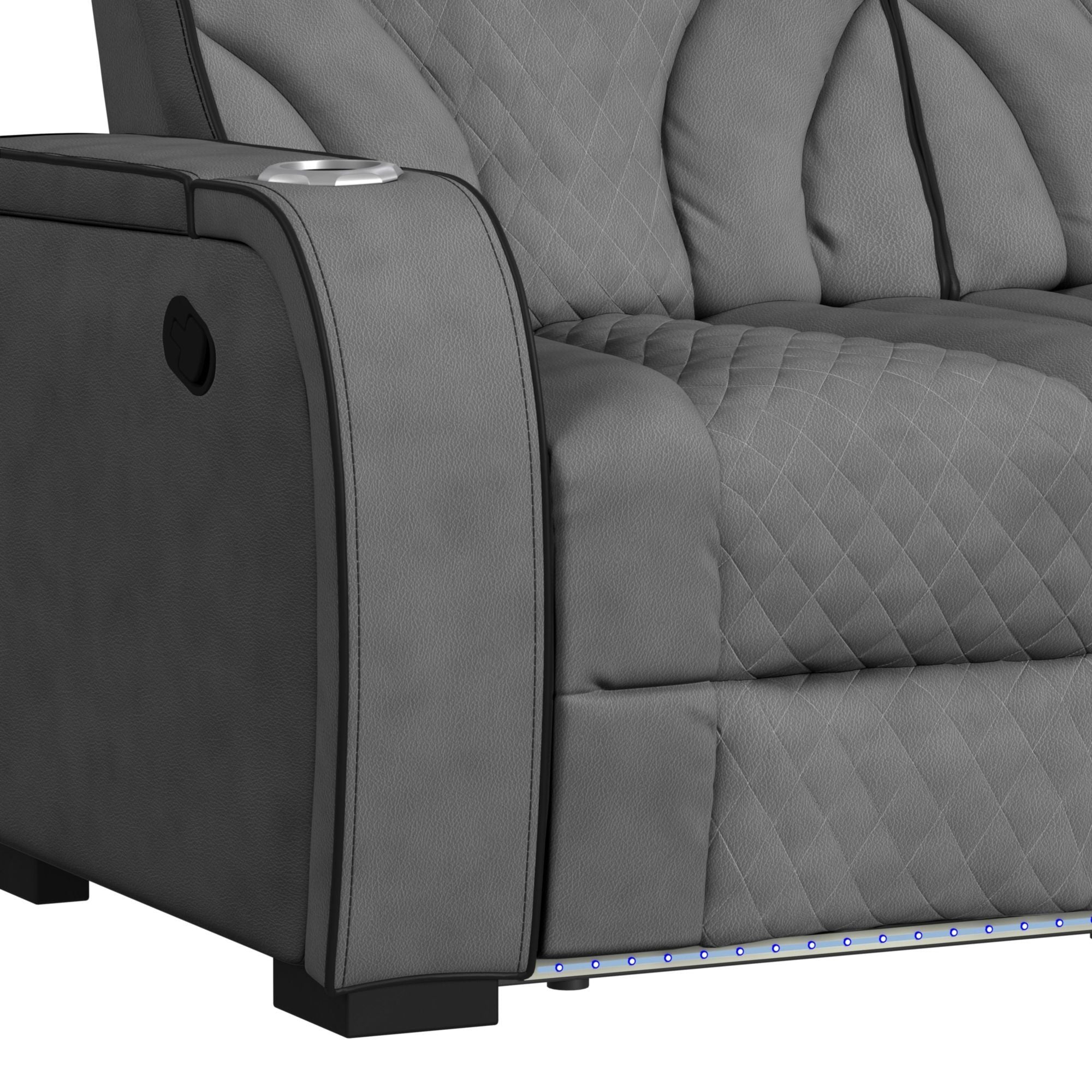 Blitz - Motion Sofa With DDT, Reading Light, Wireless Charger And LED