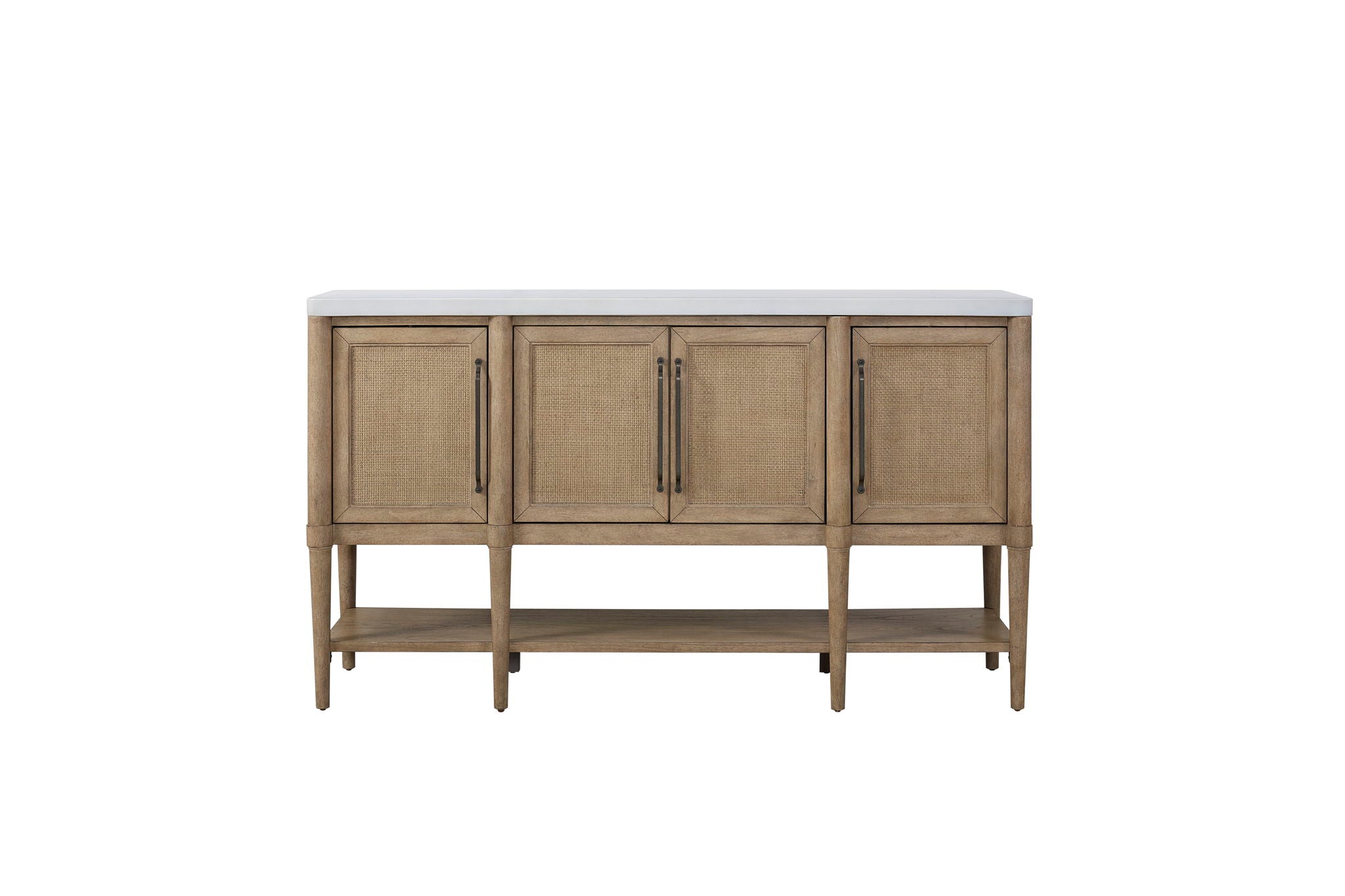 Citrus Heights - Cane Door, Cement Top Server - Sand