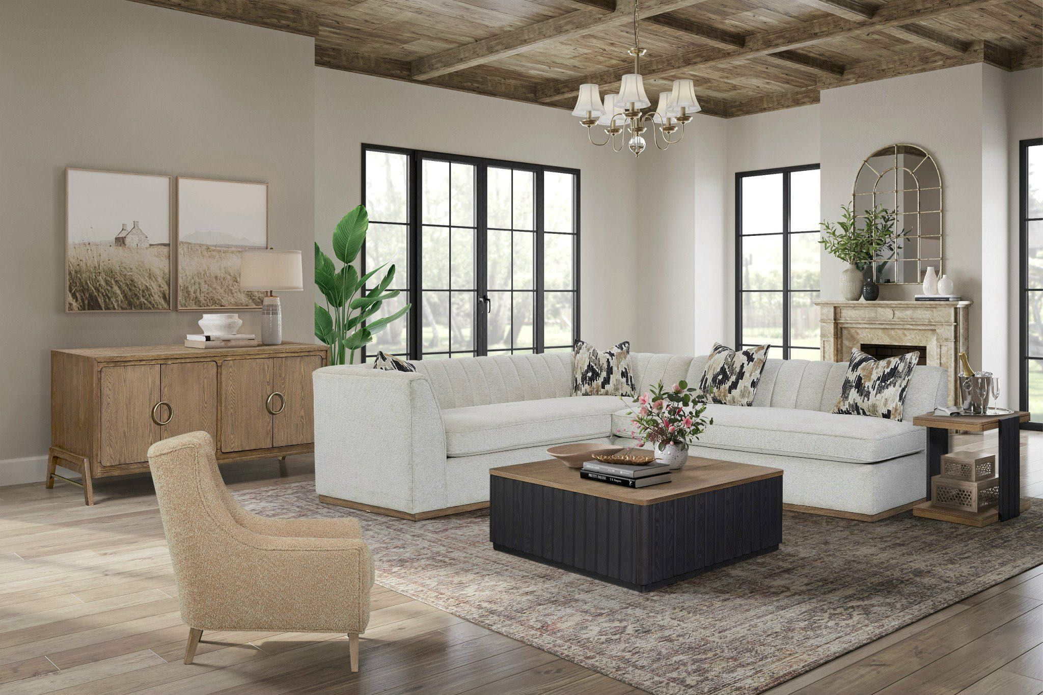 Elure - Hi-Back Accent Chair