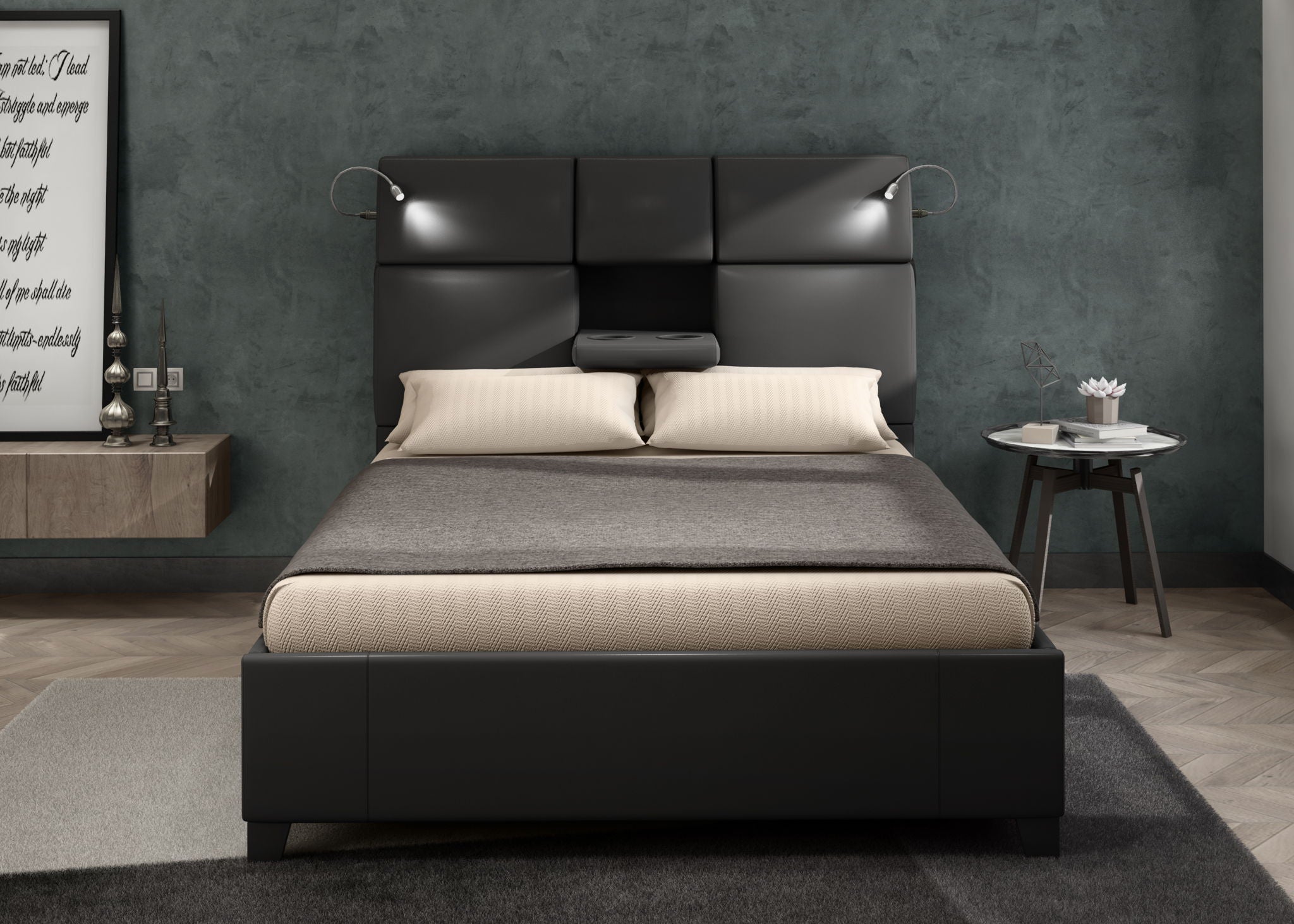 Calypso - Upholstered Bed