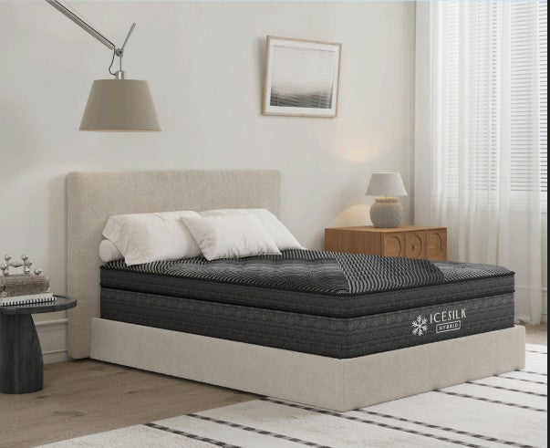 * Ice Silk Hybrid 14in - Medium Firm- Customers love the Support.