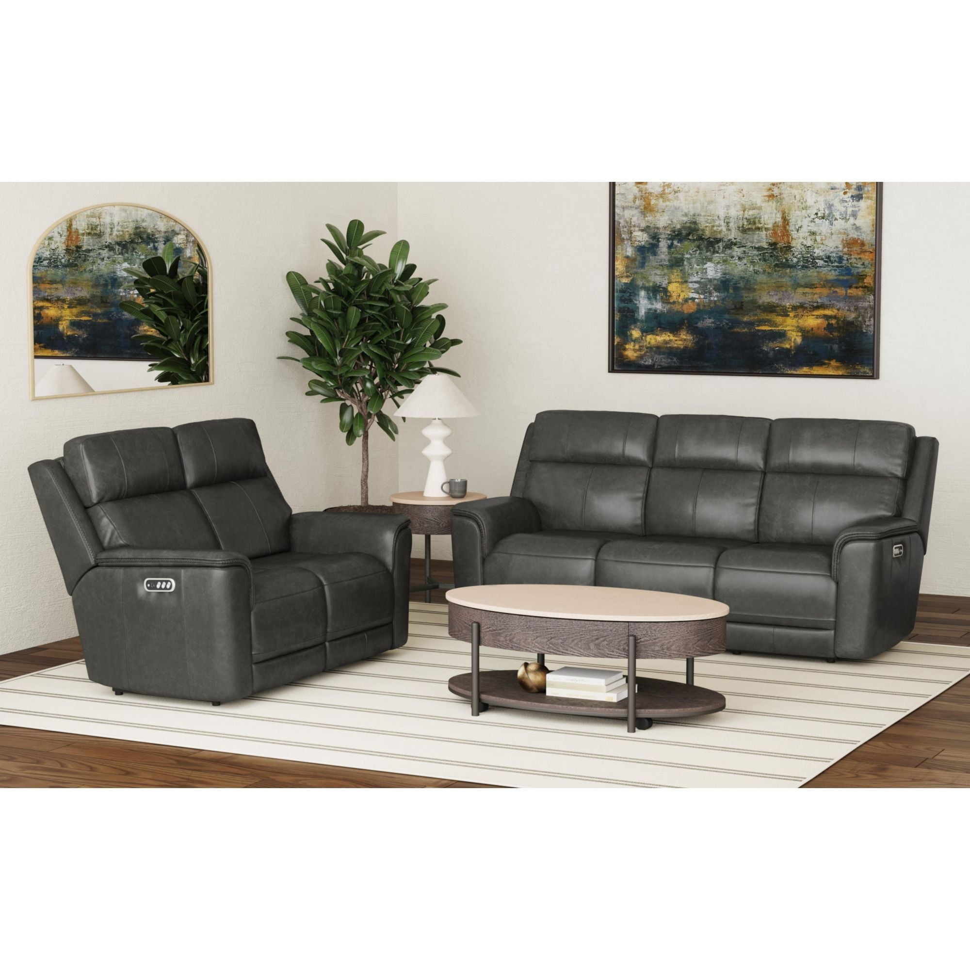 Mustang - P3 Sofa With DDT, Wireless Chargerin