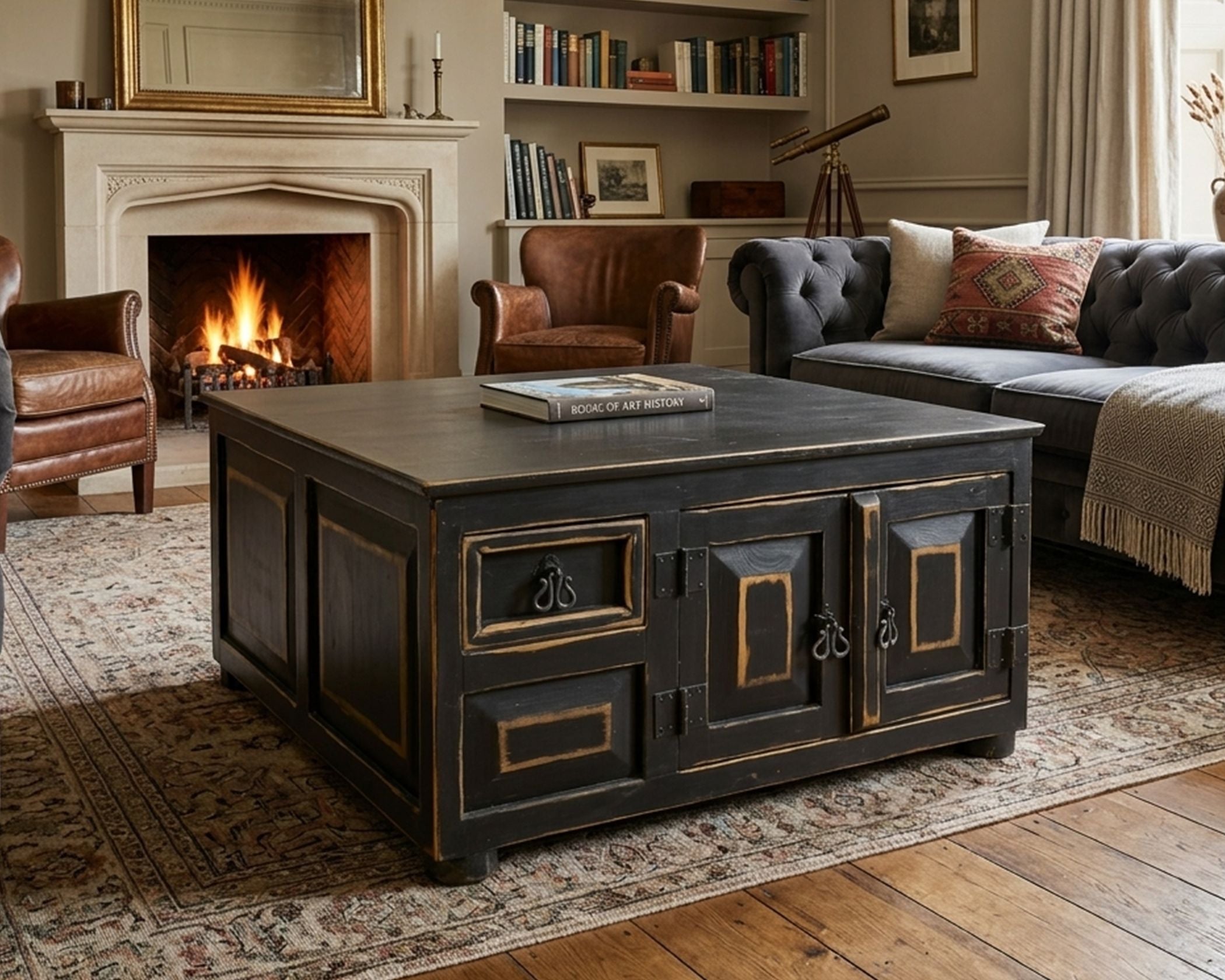 Crossroads Storage Coffee Table