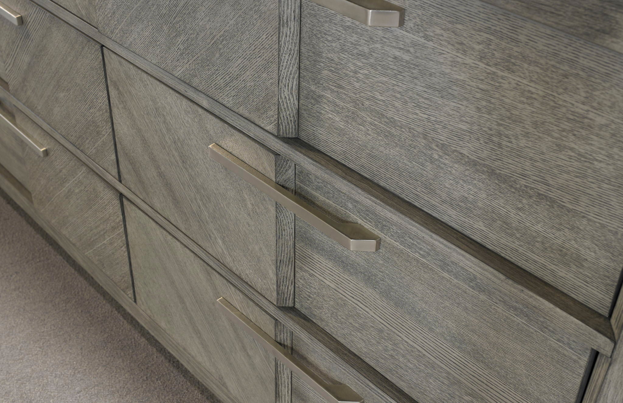 Aries - 6 Drawer Dresser - Gray