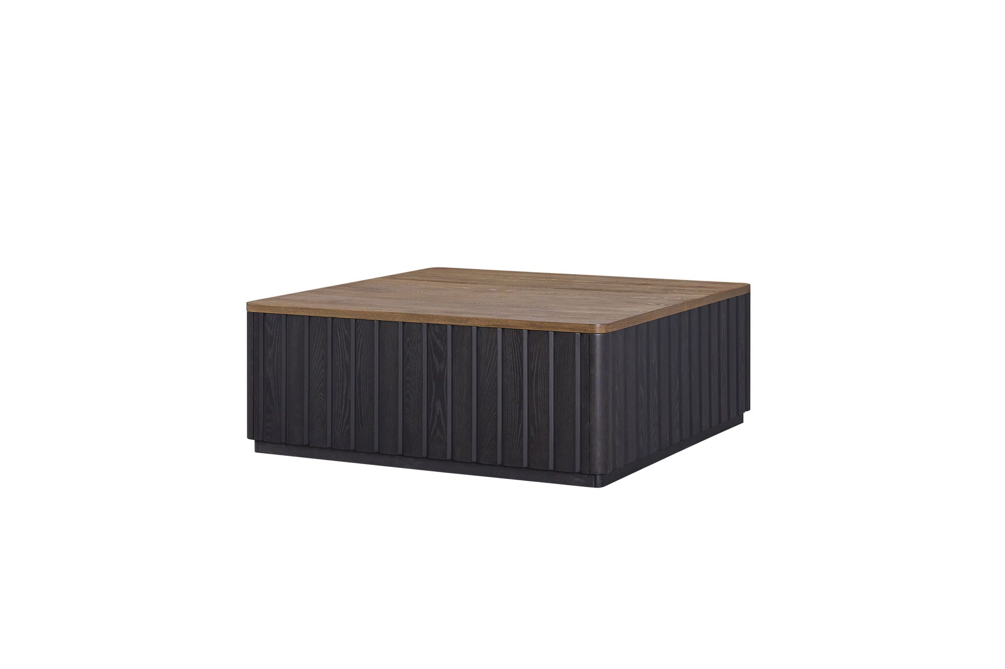 Elure - Channel Cocktail Table - Peppercorn