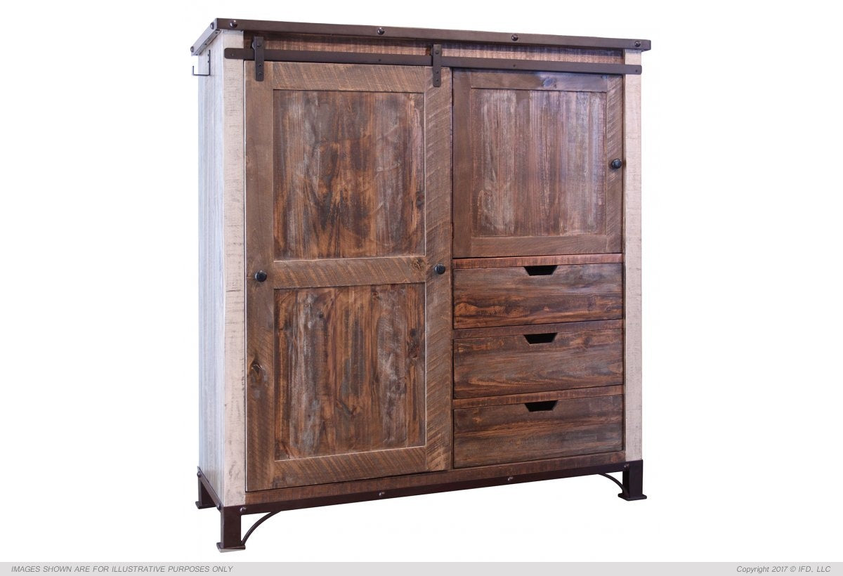 966 ANTIQUE Model: IFD966BEDROOMCollection BY IFD SOLID WOOD